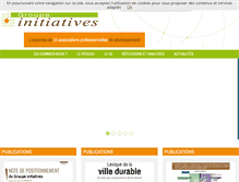 Tablet Screenshot of groupe-initiatives.org